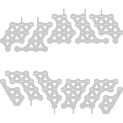 Nickel strip 10S5P for e-bike battery case DP-2170-5C